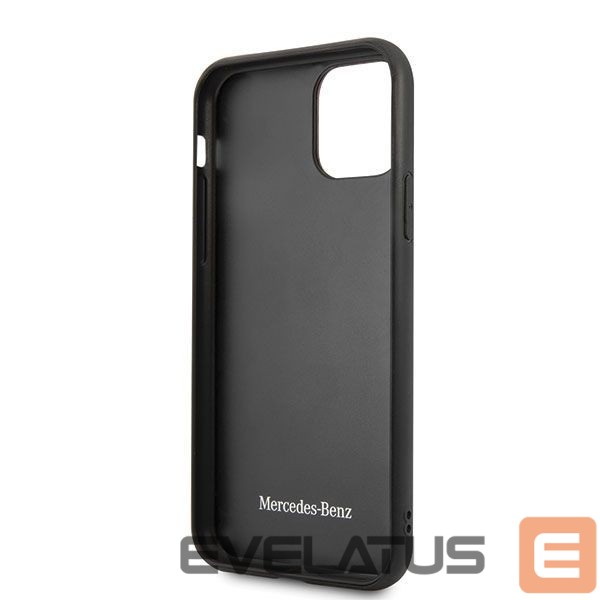 Back panel cover Mercedes-Benz Mercedes MEHCN65VWOLB iPhone 11 Pro Max hard case brązowy/brown Wood Line Walnut
