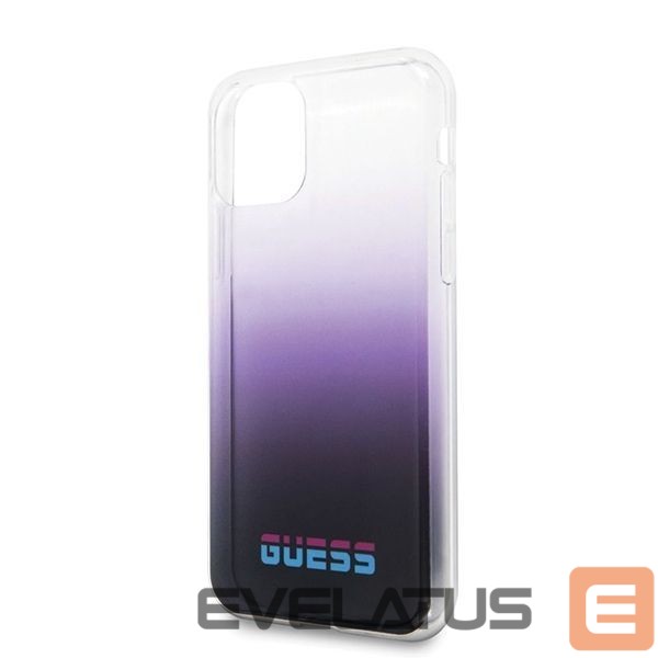 Back panel cover Guess Guess GUHCN65DGCPI iPhone 11 Pro Max purple/gradient purple hard case California