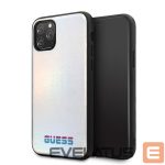Back panel cover Guess  Guess GUHCN58BLD iPhone 11 Pro silver/silver hard case Iridescent