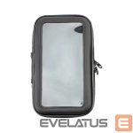 Back panel cover Hurtel - Bike Phone waterproof Mount, Universal Case Bicycle & Motorcycle Phone Holder Mount Size XL (max phone size: 165 mm x 80 mm) black (without handlebar mounting) 