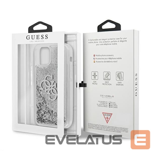 Back panel cover Guess Silver