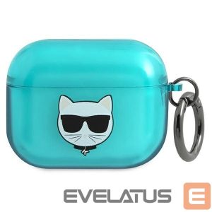 Back panel cover Karl Lagerfeld  Karl Lagerfeld Choupette AirPods Pro Case - Blue 