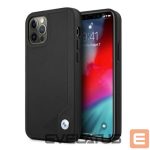 Back panel cover BMW  Etui BMW BMHCP12MRCDPK iPhone 12/12 Pro 6,1" czarny/black hardcase Leather Deboss 