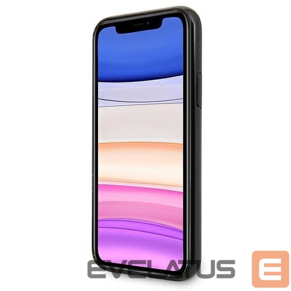 Back panel cover Mercedes-Benz Mercedes Silver Stars Pattern Case for iPhone 11 / Xr - Black