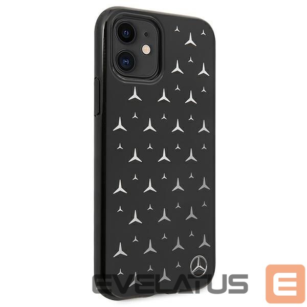 Back panel cover Mercedes-Benz Mercedes Silver Stars Pattern Case for iPhone 11 / Xr - Black