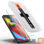 Protective glass Spigen  Spigen Glas.tR EZ Fit Tempered Glass for iPhone 13 / 13 Pro / 14 / 16e / 17e - 2 pcs. 