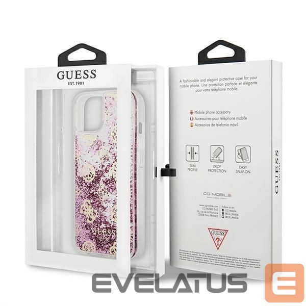 Back panel cover Guess Pink