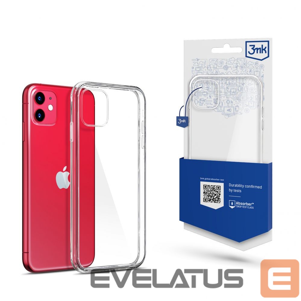 Back panel cover 3MK Apple iPhone 11 - 3mk Clear Case