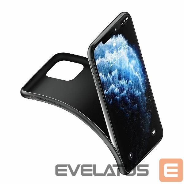 Back panel cover 3MK Apple iPhone 11 - 3mk Matt Case black