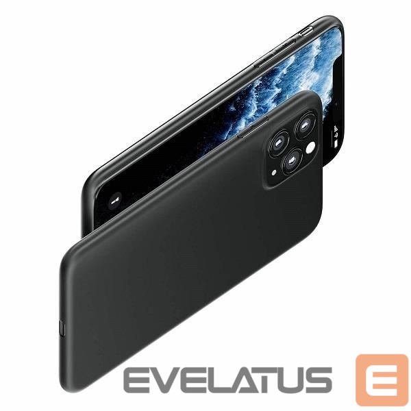 Back panel cover 3MK Apple iPhone 11 - 3mk Matt Case black