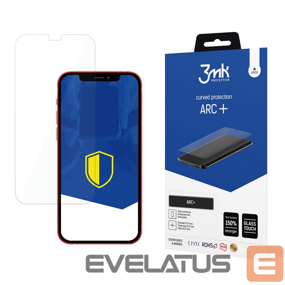 Protective glass 3MK Apple iPhone 12/12 Pro - 3mk ARC+