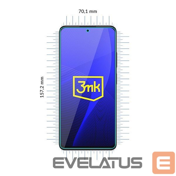 Protective glass 3MK 3MK FlexibleGlass Xiaomi Redmi Note 11 Pro 5G / Pro + 5G Hybrid Glass