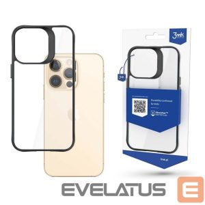 Back panel cover 3MK  3mk Satin Armor Case+ iPhone 13 Pro Max Series - Black 