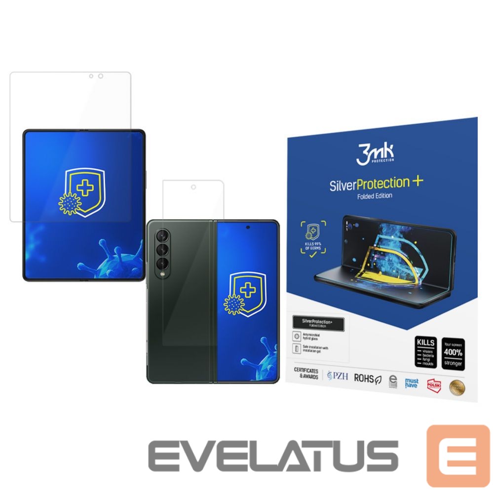 Protective glass 3MK Samsung Galaxy Z Fold 3 5G - 3mk SilverProtection+ Folded Edition