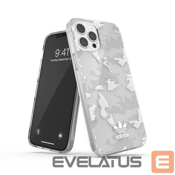 Back panel cover Adidas Transparent || White