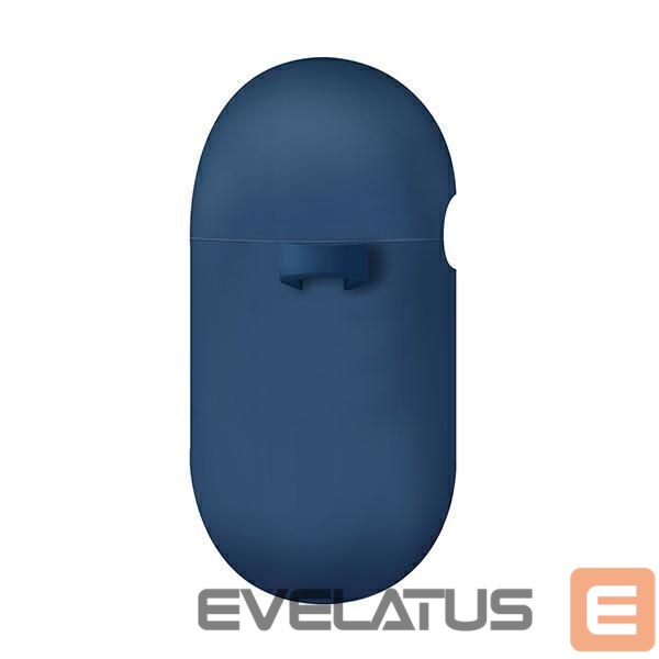 Back panel cover UNIQ Uniq Nexo case for AirPods 3 + Ear Hooks Silicone - blue