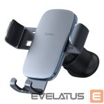 Auto holder Baseus  Baseus Metal Age II gravitational car phone holder for ventilation grille dark gray (SUJS000013) 