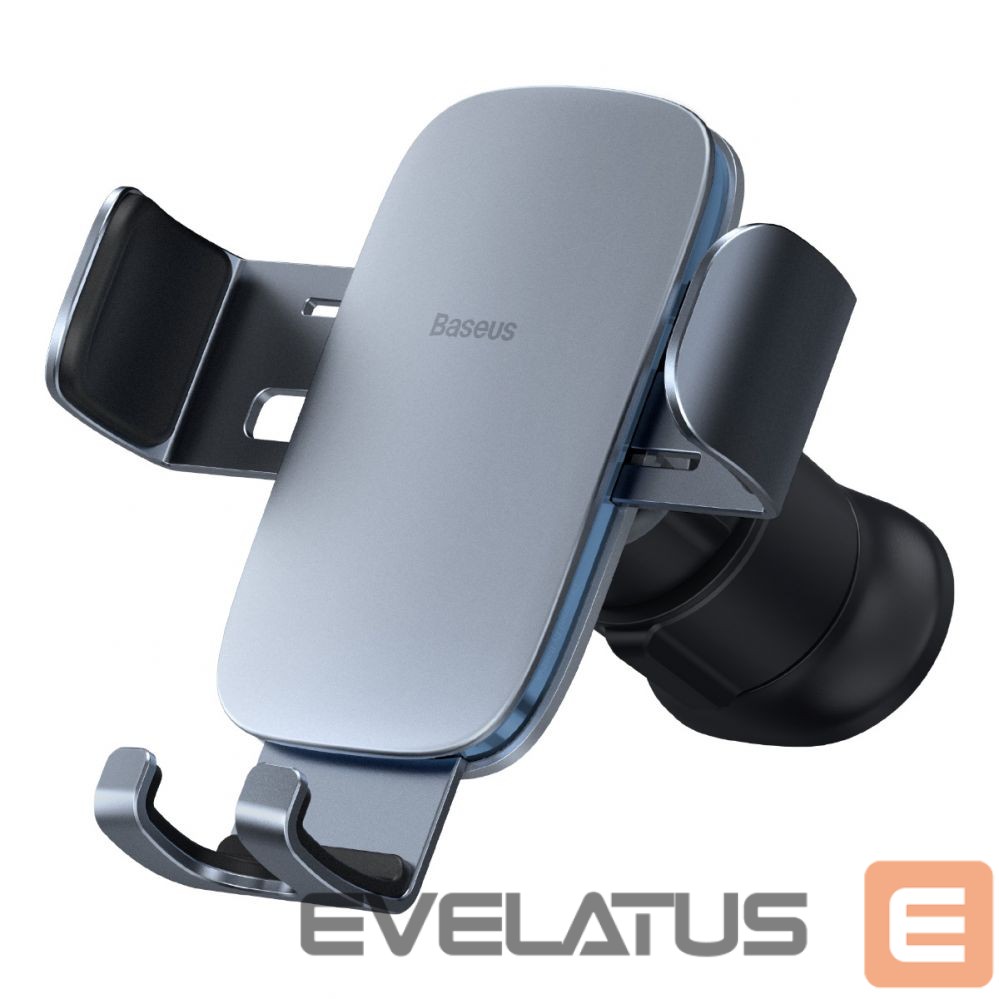 Auto holder Baseus Baseus Metal Age II gravitational car phone holder for ventilation grille dark gray (SUJS000013)