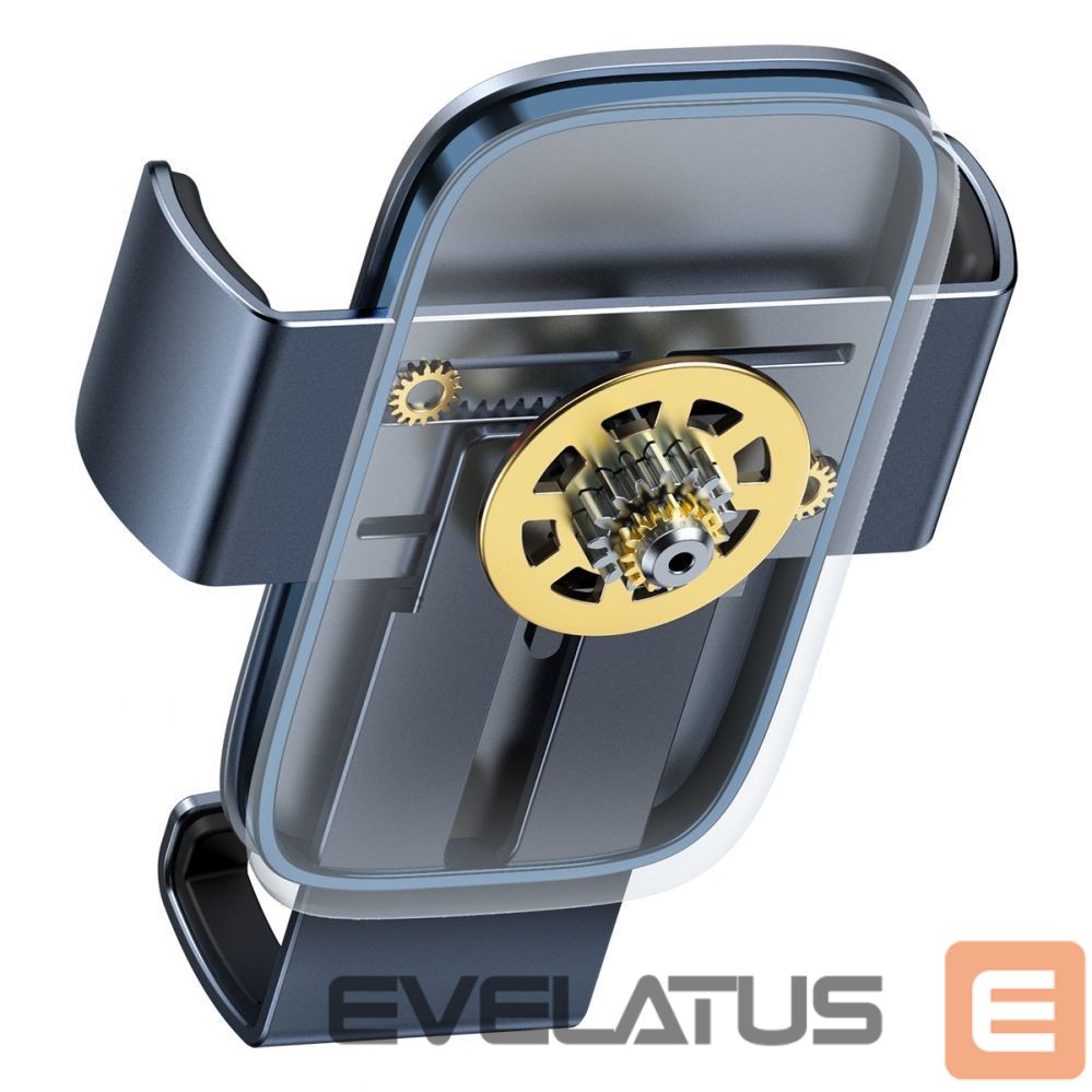 Auto holder Baseus Baseus Metal Age II gravitational car phone holder for ventilation grille dark gray (SUJS000013)