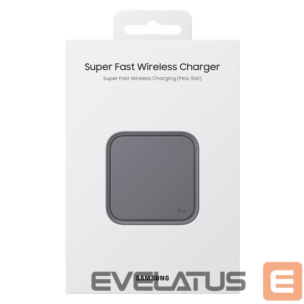 Adapter Samsung Samsung Wireless Charger Pad EP-P2400TBEGEU inductive charger 15W - black