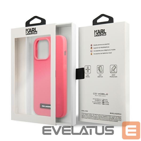 Back panel cover Karl Lagerfeld Pink