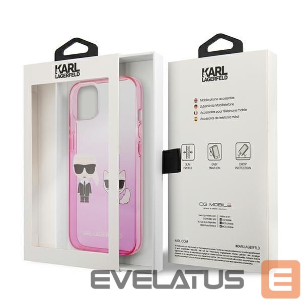 Back panel cover Karl Lagerfeld Pink