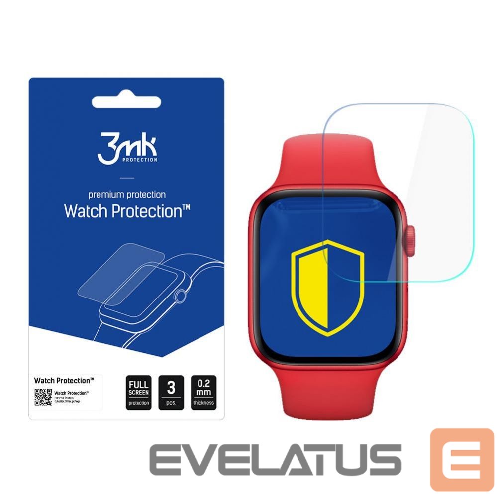 Protective glass 3MK Apple Watch SE 44mm - 3mk Watch Protection v. ARC+