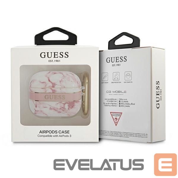 Back panel cover Guess Pink
