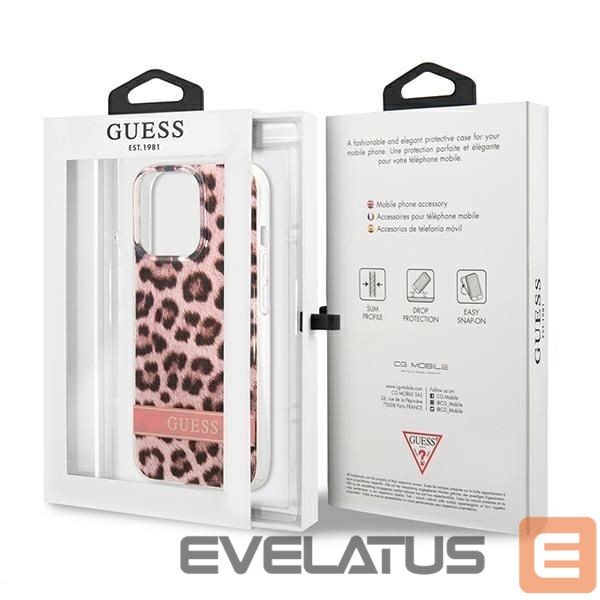 Back panel cover Guess Pink