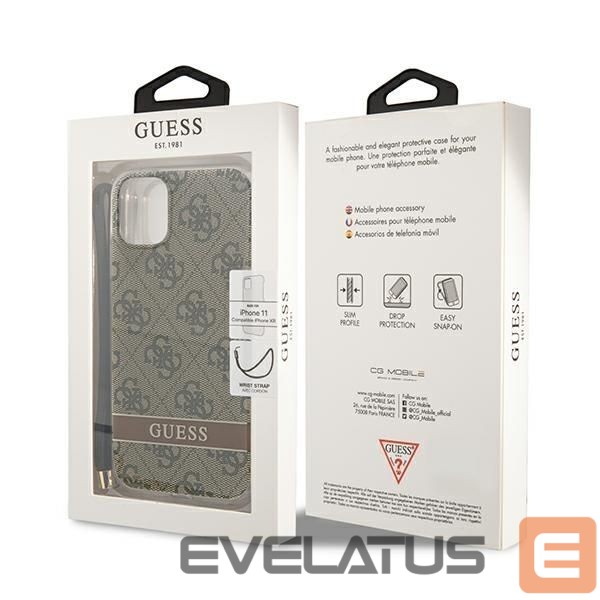 Back panel cover Guess Brown
