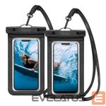 Back panel cover Spigen  Black \ 2 