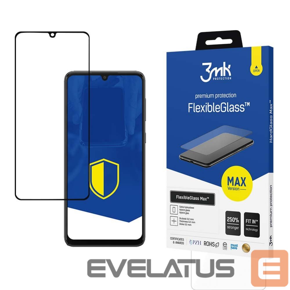 Protective glass 3MK - 3mk FlexibleGlass Max hybrid glass for Samsung Galaxy A33 5G