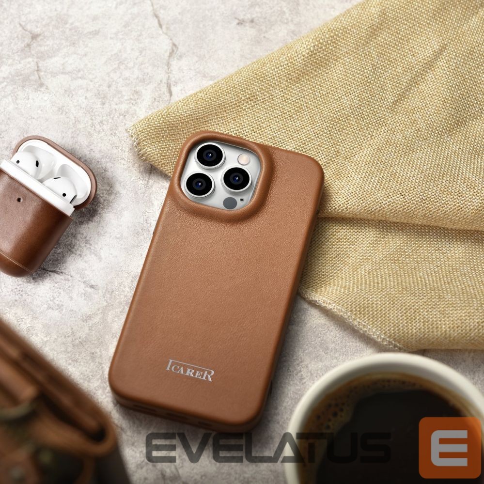 Back panel cover iCarer Brown
