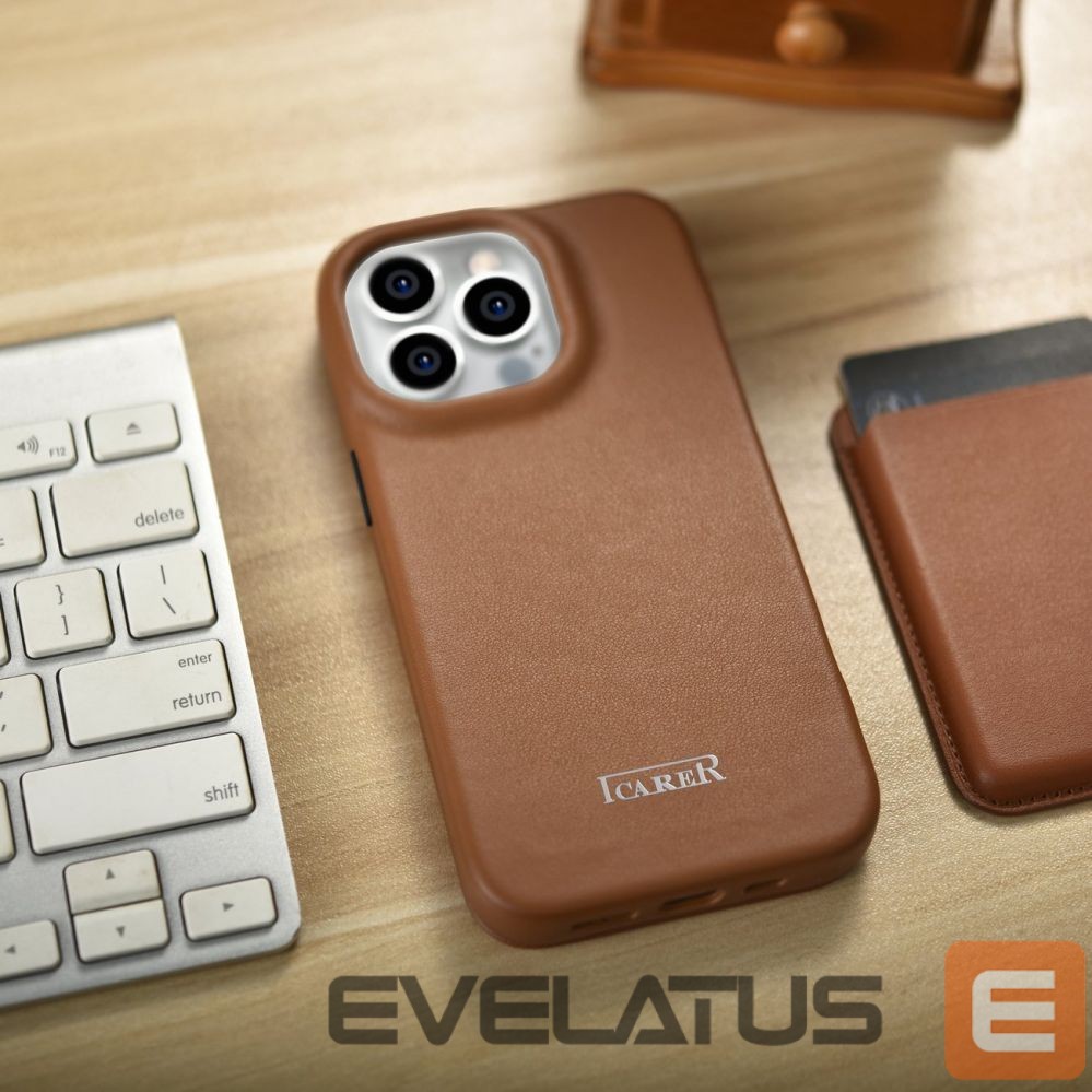 Back panel cover iCarer Brown
