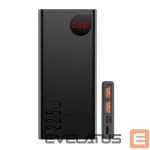 Power bank Baseus  Baseus Adaman Metal power bank with fast charging 10000mAh 22.5W (Overseas Edition 2021) black 