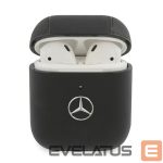 Back panel cover Mercedes-Benz  Mercedes Electronic Line case for AirPods 1/2 - black 