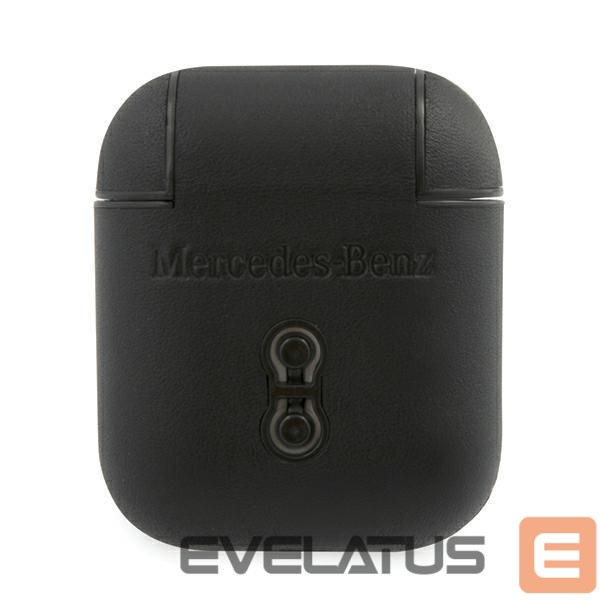Back panel cover Mercedes-Benz Mercedes Electronic Line case for AirPods 1/2 - black