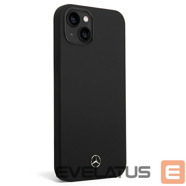 Back panel cover Mercedes-Benz Mercedes Silicone Line MagSafe case for iPhone 14 Plus - black