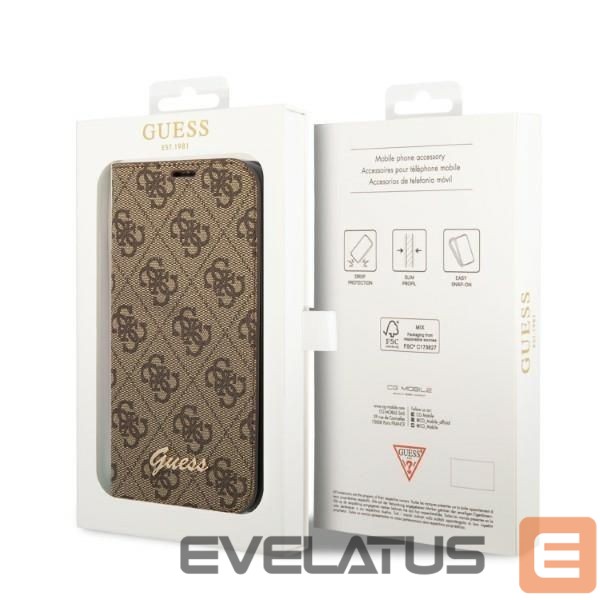 Back panel cover Guess Brown