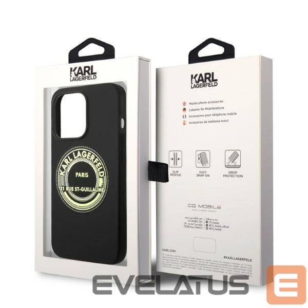 Back panel cover Karl Lagerfeld Black