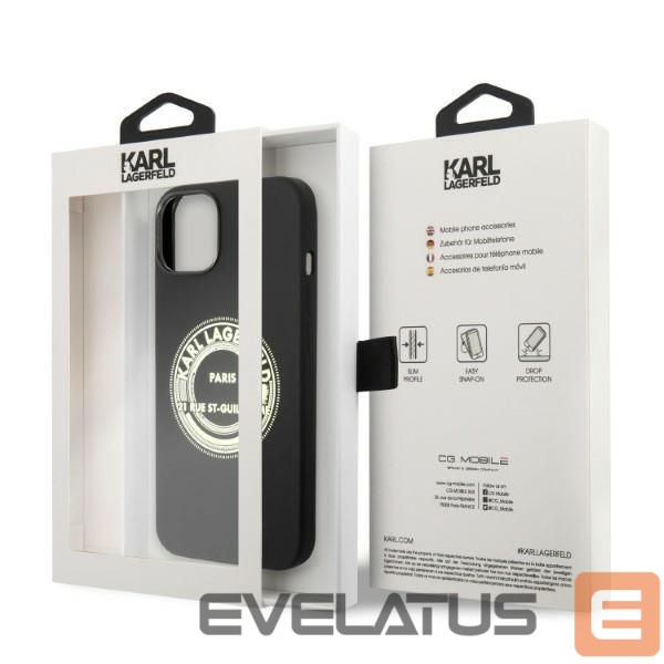 Back panel cover Karl Lagerfeld Black