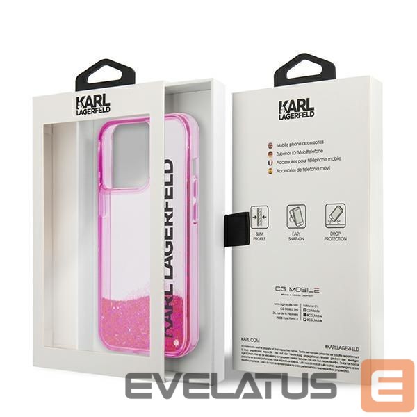 Back panel cover Karl Lagerfeld Pink