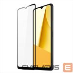 Protective glass Dux Ducis  Dux Ducis 9D Tempered Glass Vivo Y16 / Y02s full screen with frame black (case friendly) 