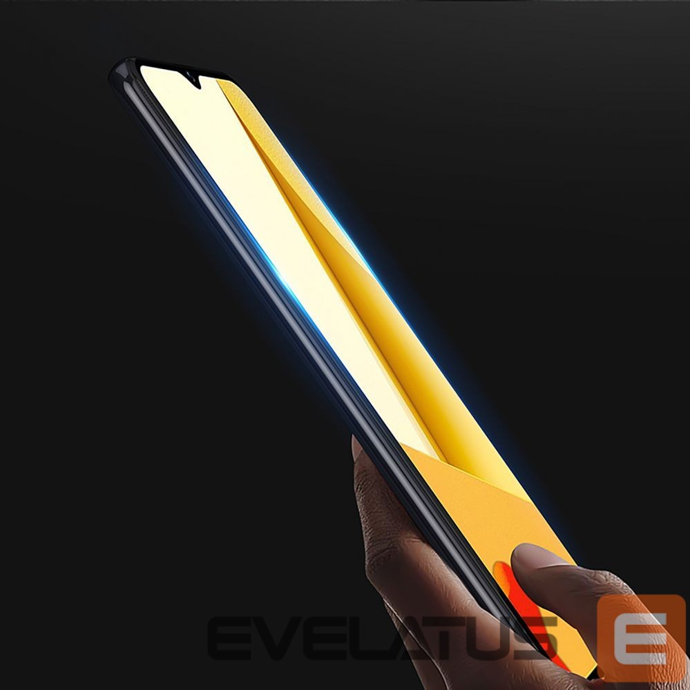 Protective glass Dux Ducis Dux Ducis 9D Tempered Glass Vivo Y16 / Y02s full screen with frame black (case friendly)