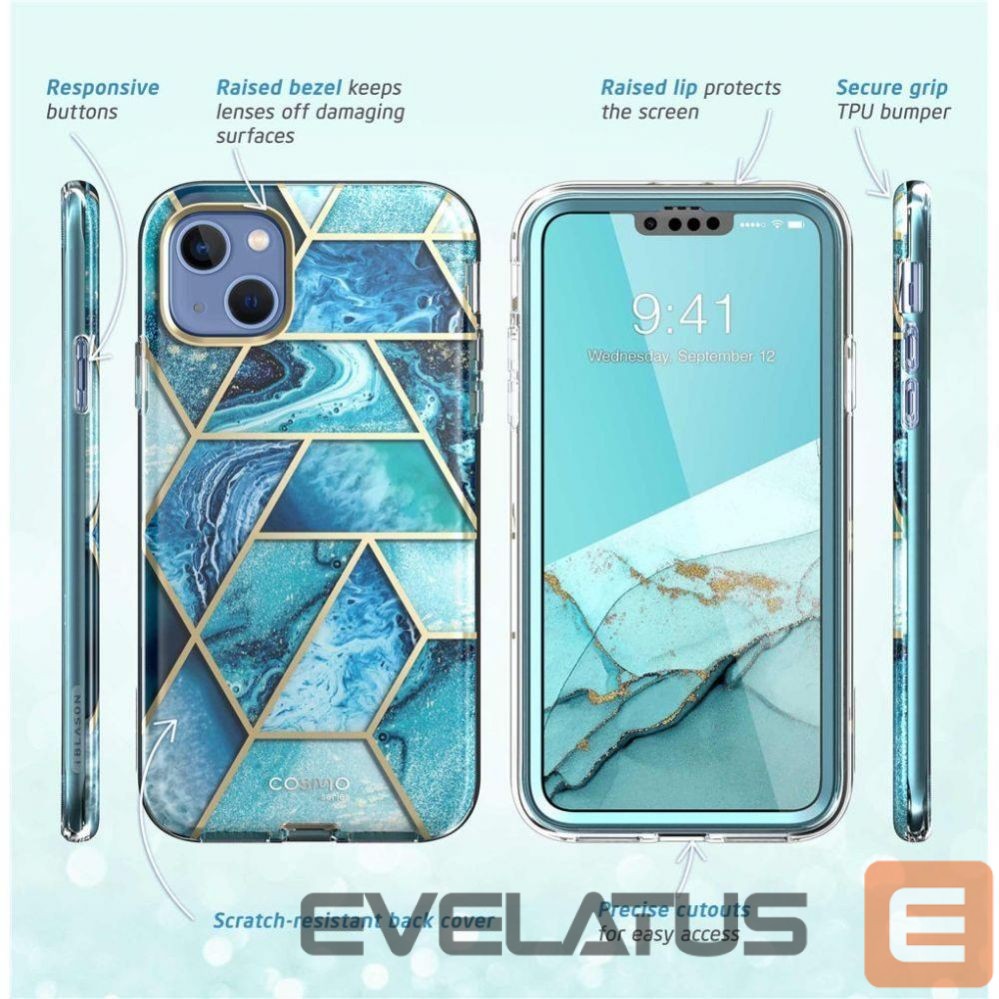 Back panel cover Supcase Blue