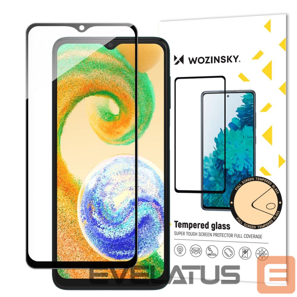 Protective glass Wozinsky Wozinsky Full Glue Tempered Glass for Samsung Galaxy A04s