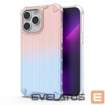 Back panel cover Hurtel  Ombre Protect Case for iPhone 13 Pro armored cover pink and blue 