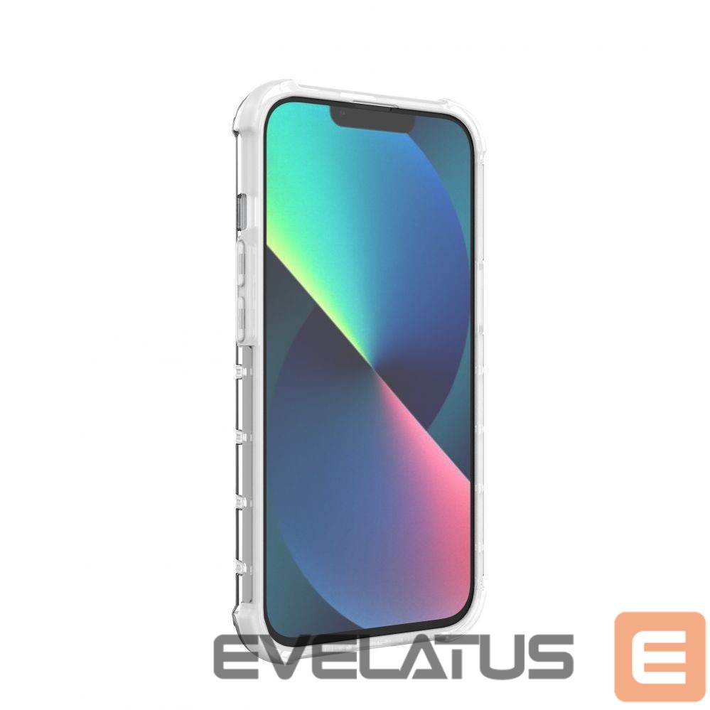 Back panel cover Hurtel Ombre Protect Case for iPhone 14 pink and blue armored case