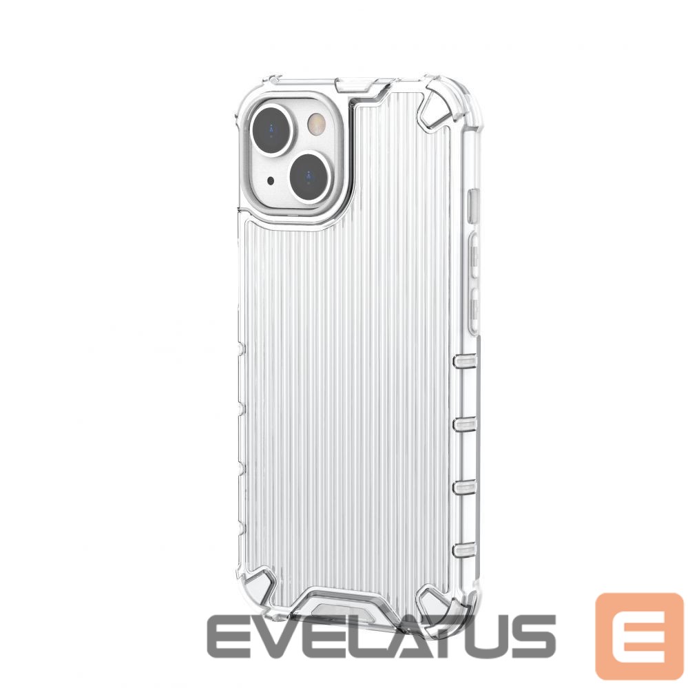Back panel cover Hurtel Ombre Protect Case for iPhone 14 pink and blue armored case