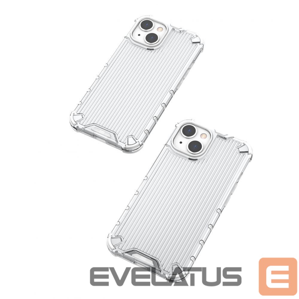 Back panel cover Hurtel Ombre Protect Case for iPhone 14 pink and blue armored case